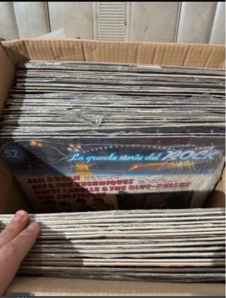 Lotto 10 Vinili LP La Grande Storia Del Rock