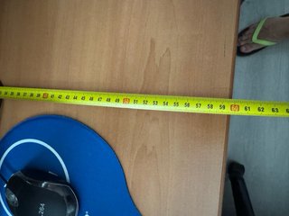 Mesa de despacho + silla y cajonera