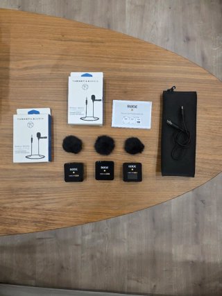 RØDE Wireless GO II + 2 micrófonos lavalier