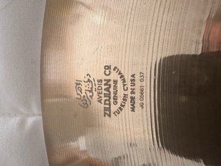 Prato Zildjian A Custom 16 Crash