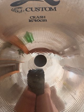 Prato Zildjian A Custom 16 Crash