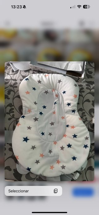 Bañera plegable bebé con cojín