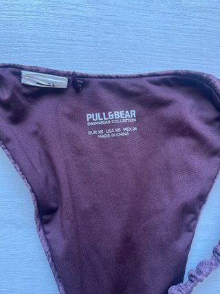 Bikini Pull&Bear estampado serpiente