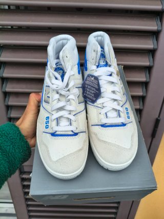 New Balance 650 Bianco/Blu TG 44 –  Nuove Unisex