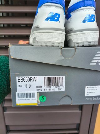 New Balance 650 Bianco/Blu TG 44 –  Nuove Unisex