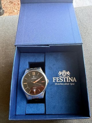 Reloj Festina Acero Inoxidable Caja y Brazalete