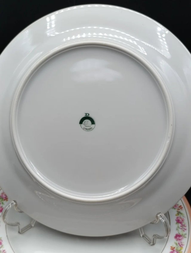 Set platos porcelana Limoges