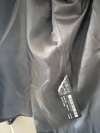 Blazer Massimo Dutti Negro Mujer