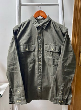 Sobrecamisa Jack & Jones Verde Oliva Talla L