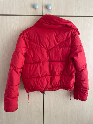 Chaqueta bomber Bershka roja