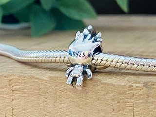 Charm Troll de la Suerte - Plata