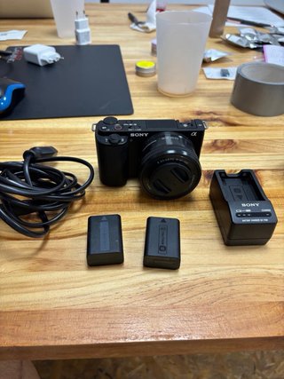 Cámara Sony EZ V10 Negra