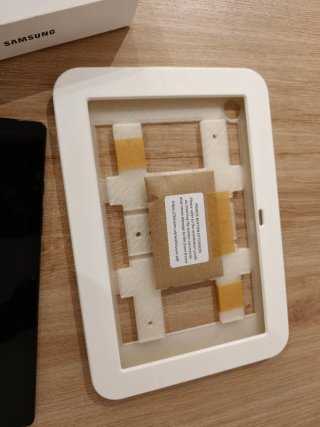 Samsung Galaxy Tab A8 con marco pared wallpanel