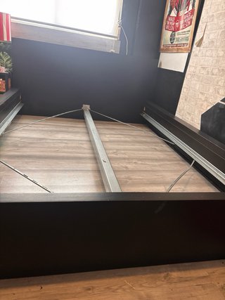 Estructura cama 150cm con cabecero