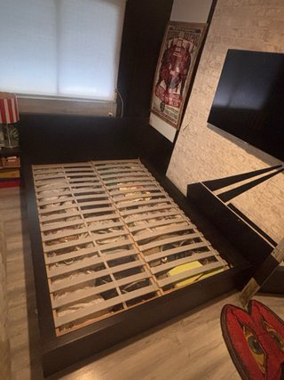 Estructura cama 150cm con cabecero
