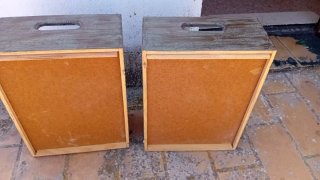 Cajones decorativos vintage madera