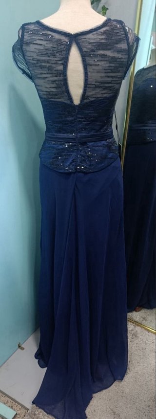 Vestido de ceremonia azul talla 38