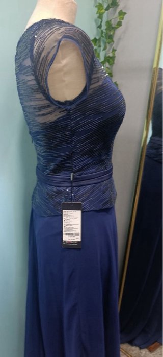 Vestido de ceremonia azul talla 38