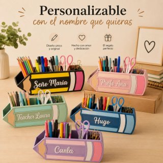 Lapicero personalizado, regalo profesor infantil