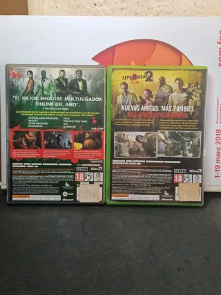 Left 4 Dead 1 y 2 Xbox 360 en español