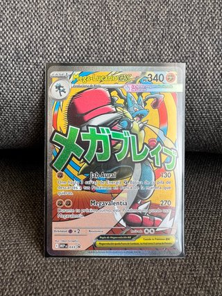 Mega-Lucario Ex 033 Carta Pokémon