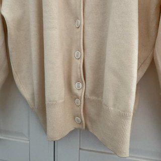 Cardigan Glamour Beige Made in Italy