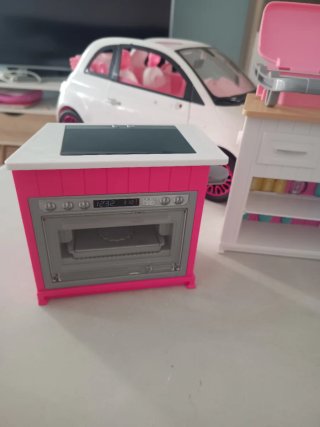 Lote Juguetes Barbie Cocina y Coche