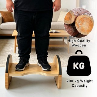 Reposapiés Ergonómico Madera 2 en 1