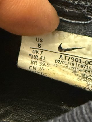 Botas de fútbol Nike Mercurial Negras