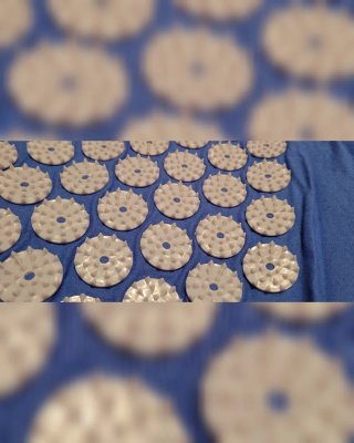 Esterilla y almohada acupresión