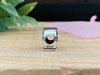 Charm Herradura Trébol Suerte - Plata