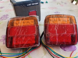 2 Pilotos LED para Remolque o caravana 12v-24v