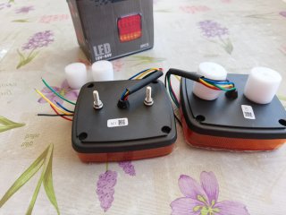2 Pilotos LED para Remolque o caravana 12v-24v