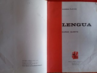 Libros de texto antiguos (1967) Quinto curso