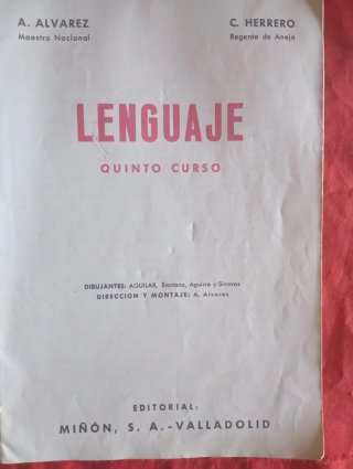 Libros de texto antiguos (1967) Quinto curso