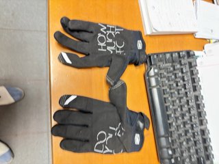 Rodilleras y Guantes Motocross Leatt Azul