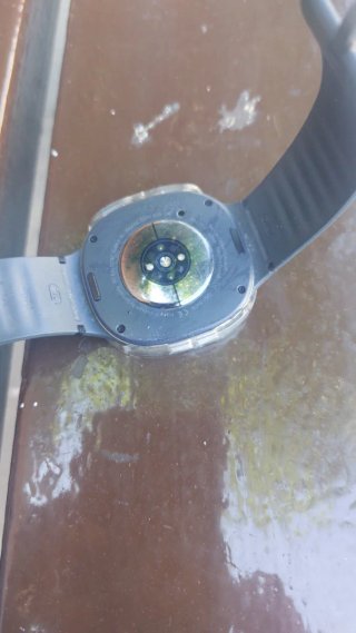 Reloj Inteligente Negro y Plateado
