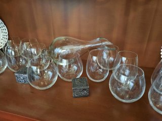 Mega Lote Cristalería y Menaje Variado, retro/bar