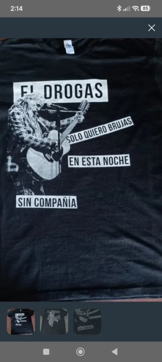 Camiseta Solo Quiero Brujas XL