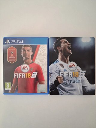 FIFA 18 PS4 + Steelbook
