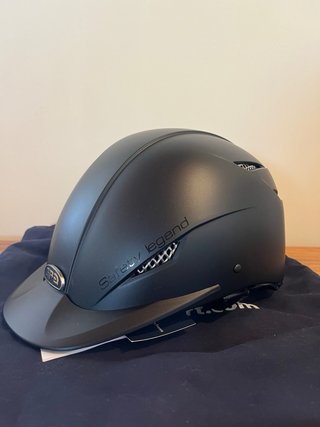 Casco hípica GPA Easy 2X nuevo talla 56 negro