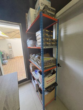Cocina: Mesa Acero, Plancha y Freidora