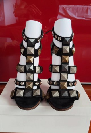 Sandali ASH Gladiator N.41 Nero/Oro