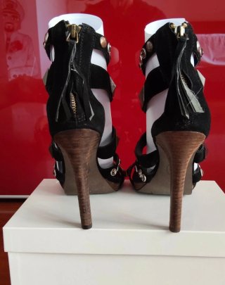 Sandali ASH Gladiator N.41 Nero/Oro