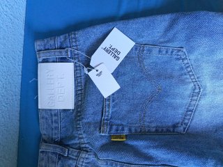 Pantalones Gallery Dept Flared Jeans Azules