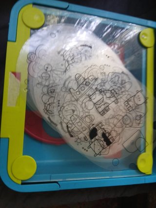 Juego para calcar dibujos