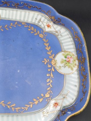 Bandeja antigua de porcelana inglesa