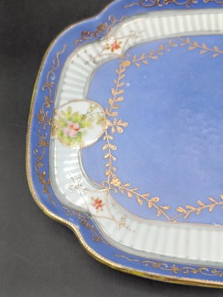 Bandeja antigua de porcelana inglesa