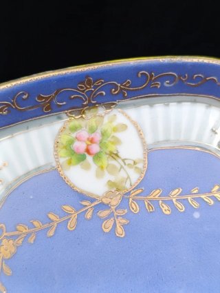 Bandeja antigua de porcelana inglesa