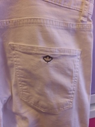 Mono vaquero blanco talla 36